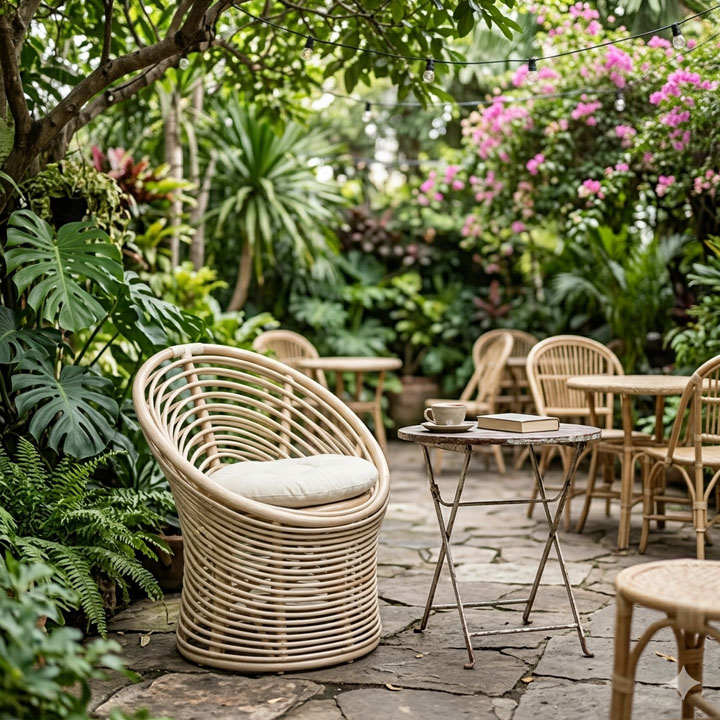 CARMELLA Rattan Occasional Chair (2)